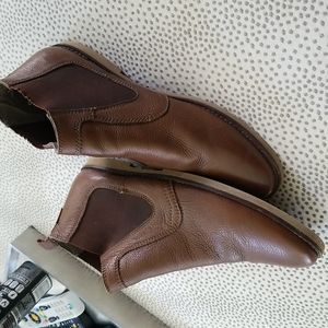 Frank Wright Wise Slip-On Boot - Brown Leather